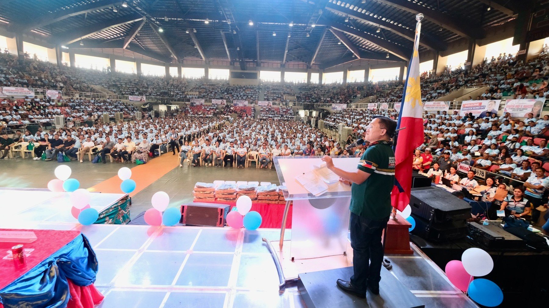 Bong Go strengthens partnerships with grassroots leaders 