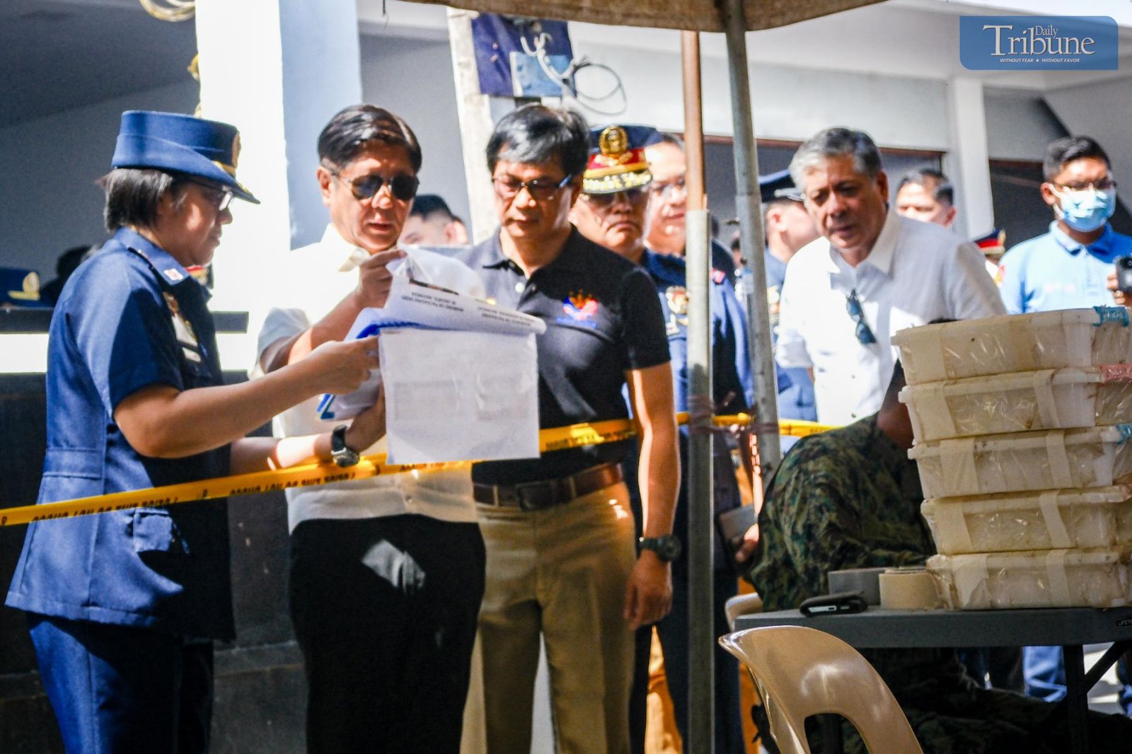 PBBM examines P13.3-B worth of drugs seized