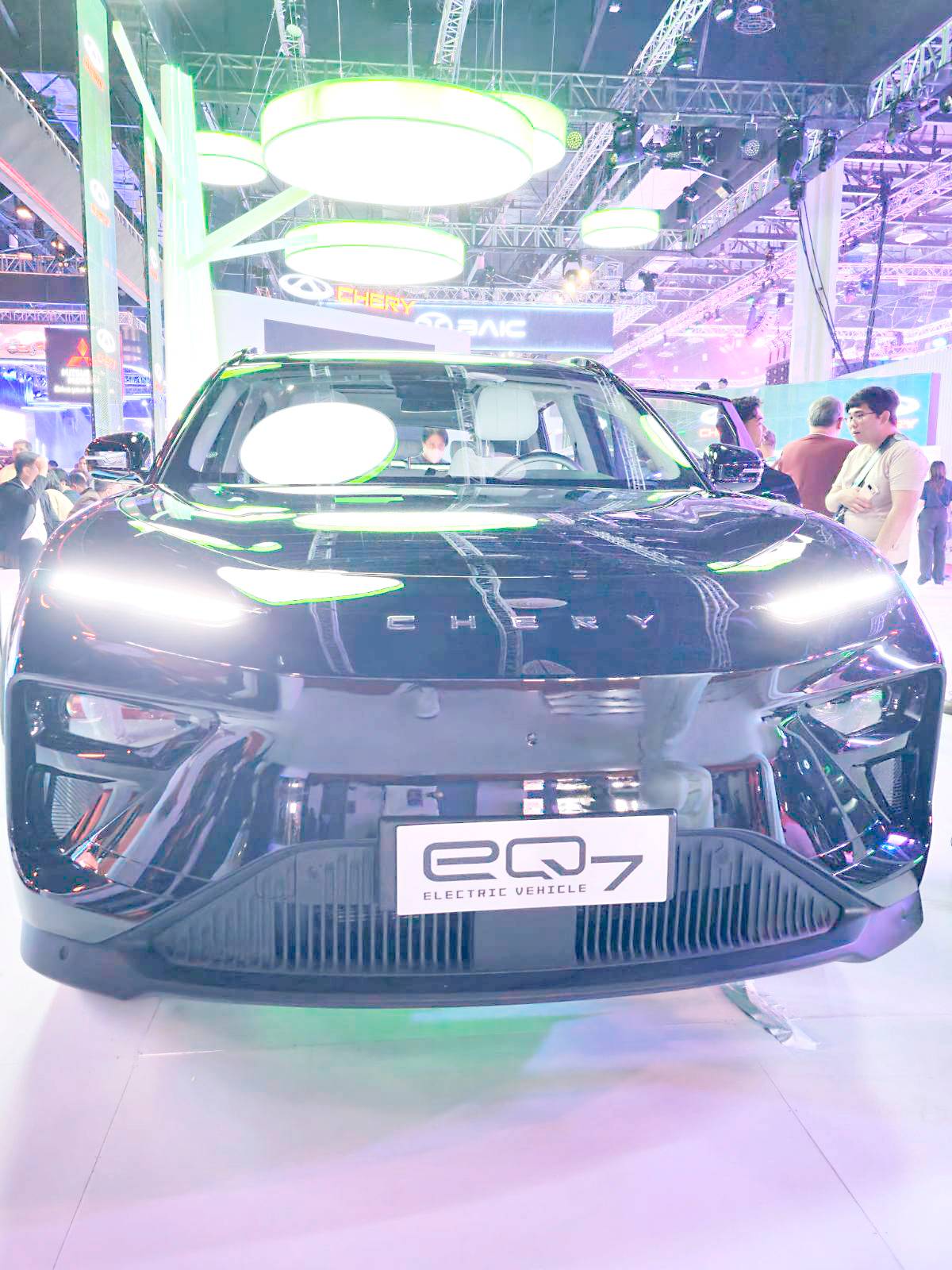 CHERY EQ7 up close and personal.
