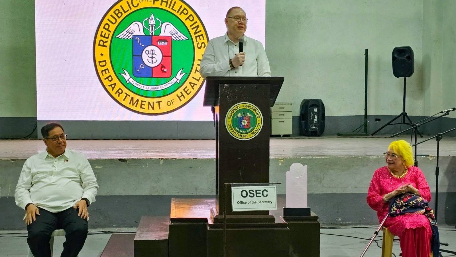 DOH Usec Tayag retires after 35 years of public service