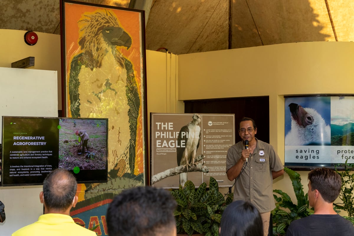 Dr. Jayson Ibañez, director for Operations at Philippine Eagle Foundation.