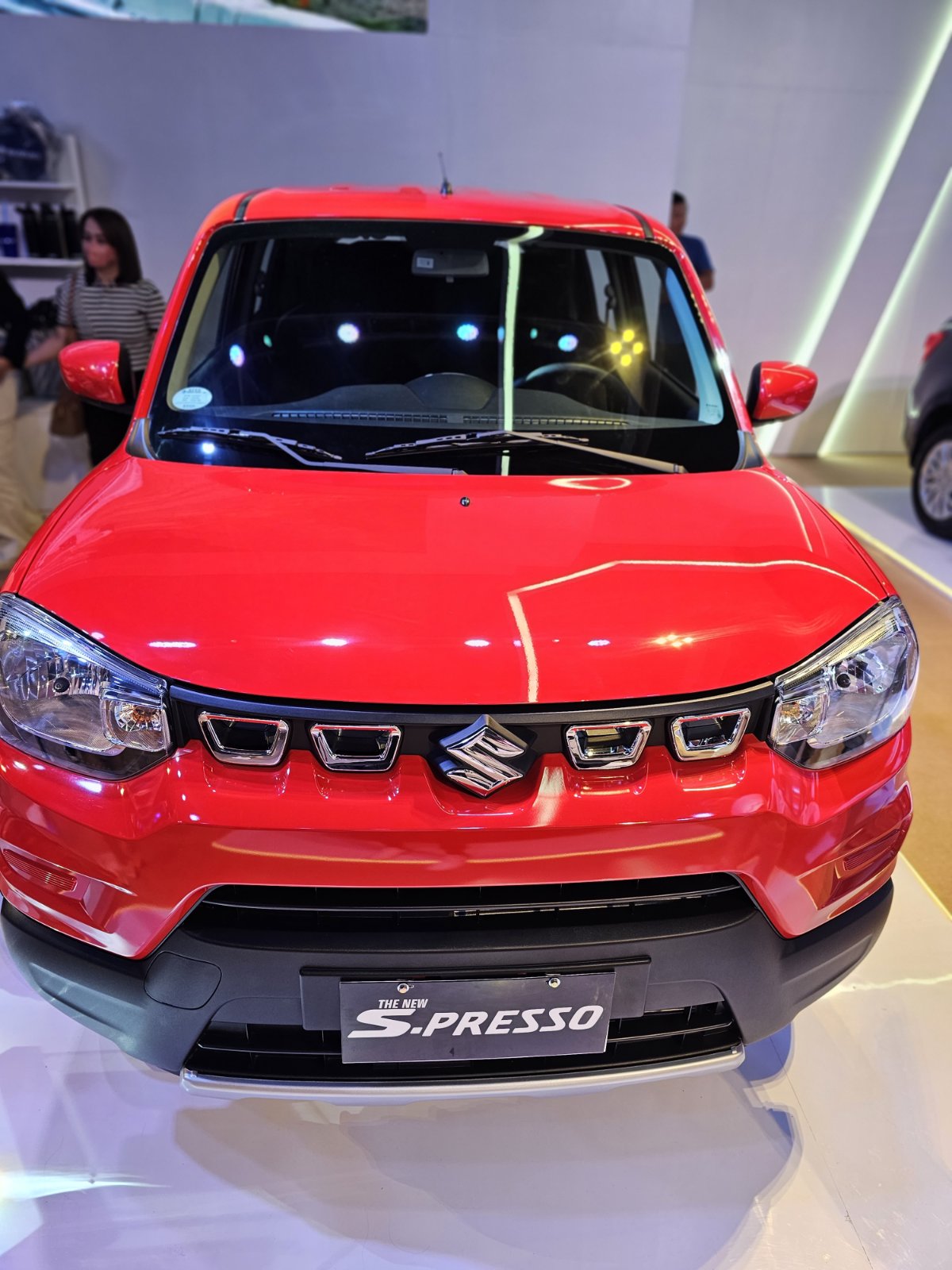SUZUKI S-Presso is served hot.