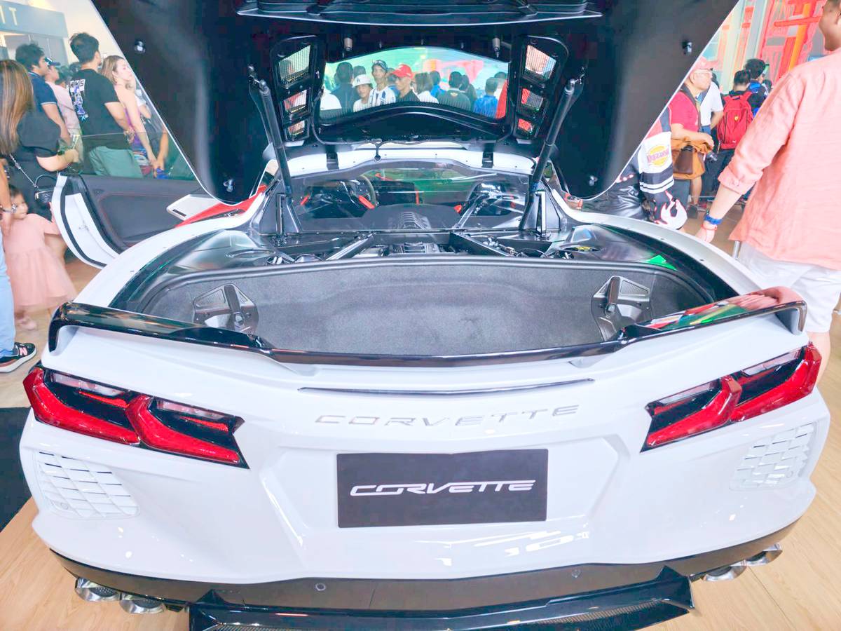 CHEVROLET rolls with the old school and the latest Corvette.