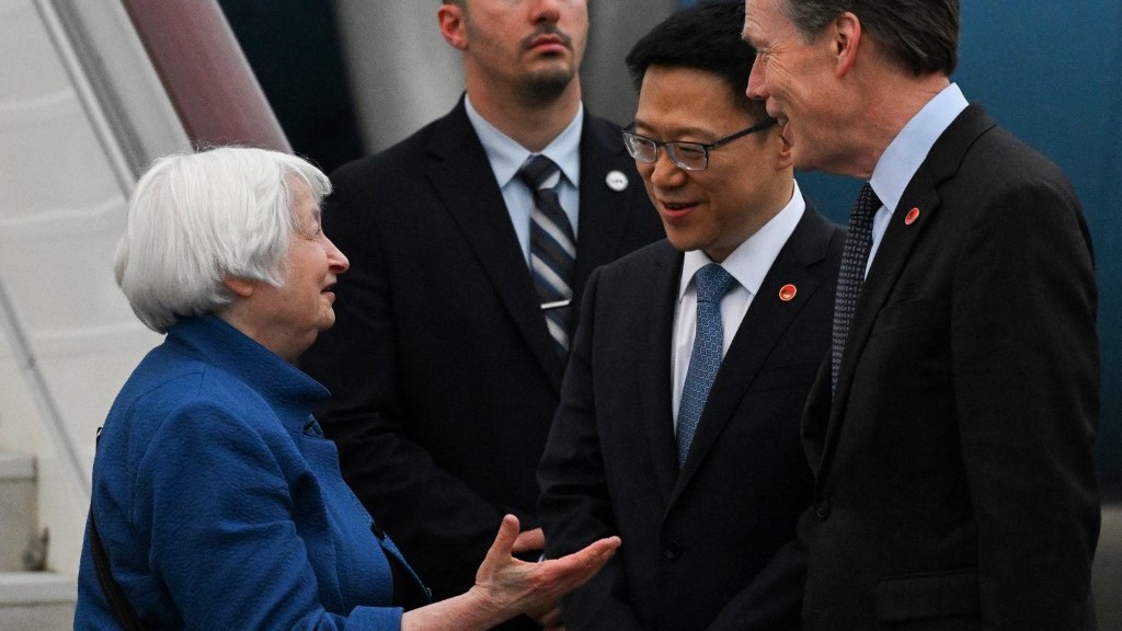 Yellen in China calls for 'level playing field' for US firms