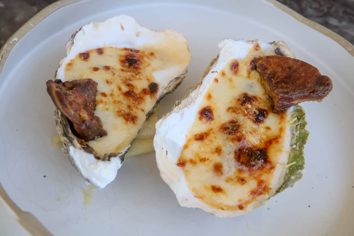 BAKED oyster