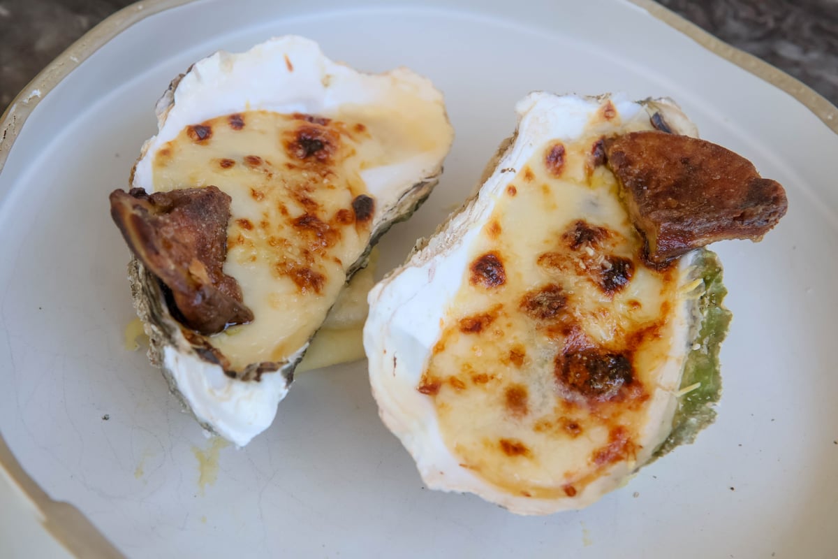 BAKED oyster