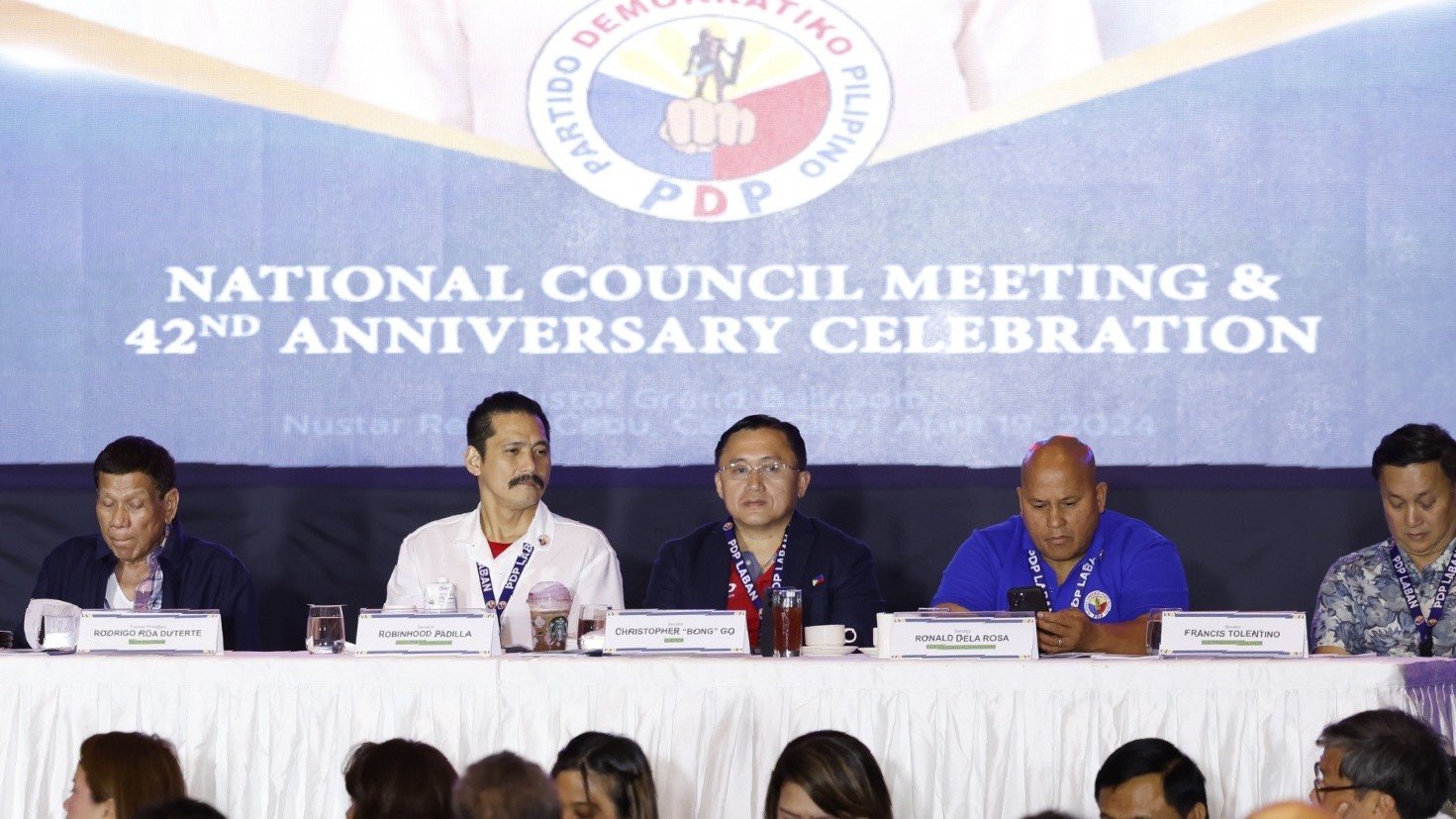 Bong Go reaffirms commitment to public service at PDP’s 42nd anniversary celebration in Cebu City
