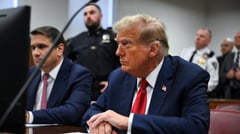 Trump meets former Japanese prime minister in New York