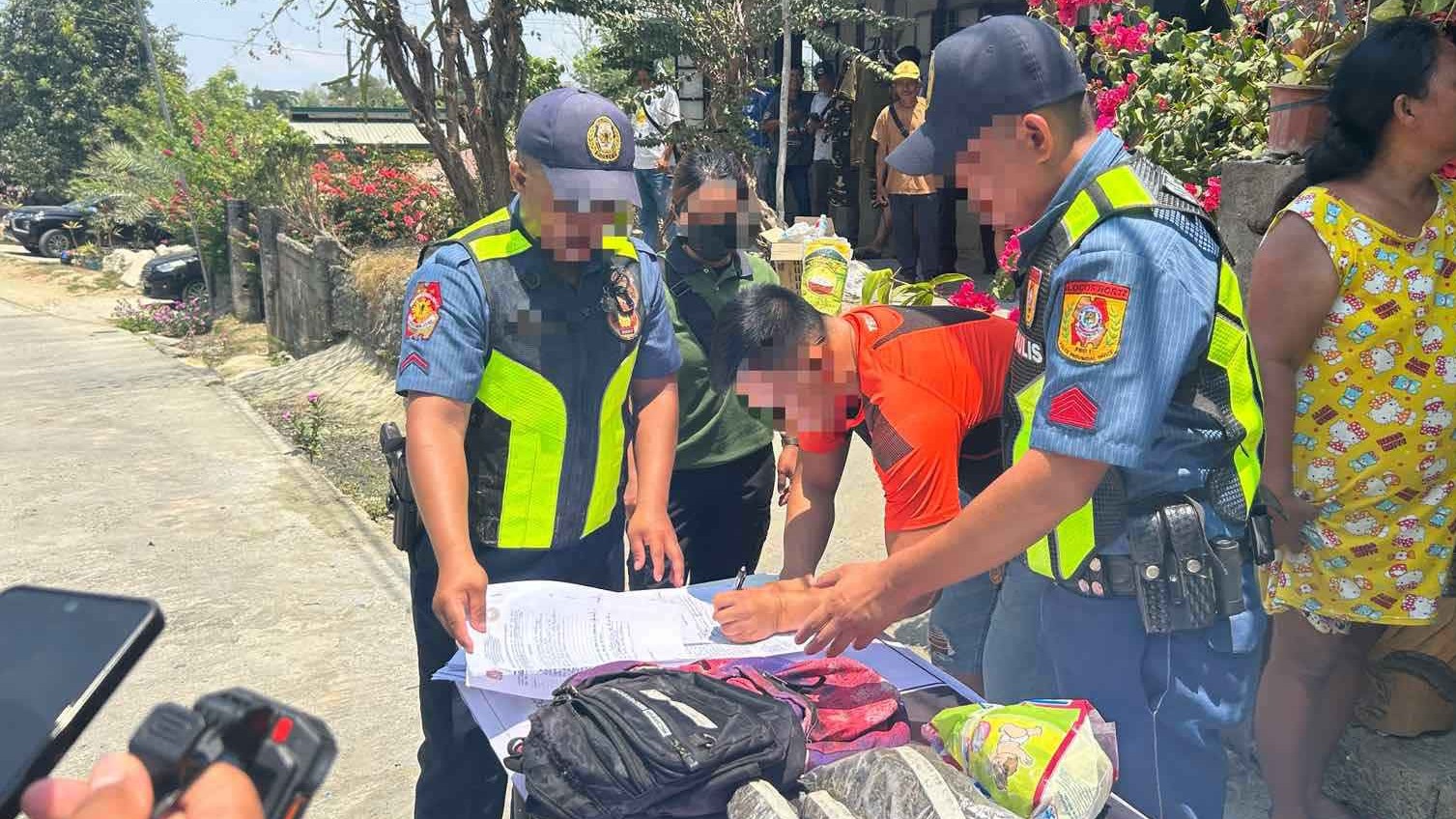 Family arrested in Ilocos Norte drug bust after search warrant yields illegal drugs