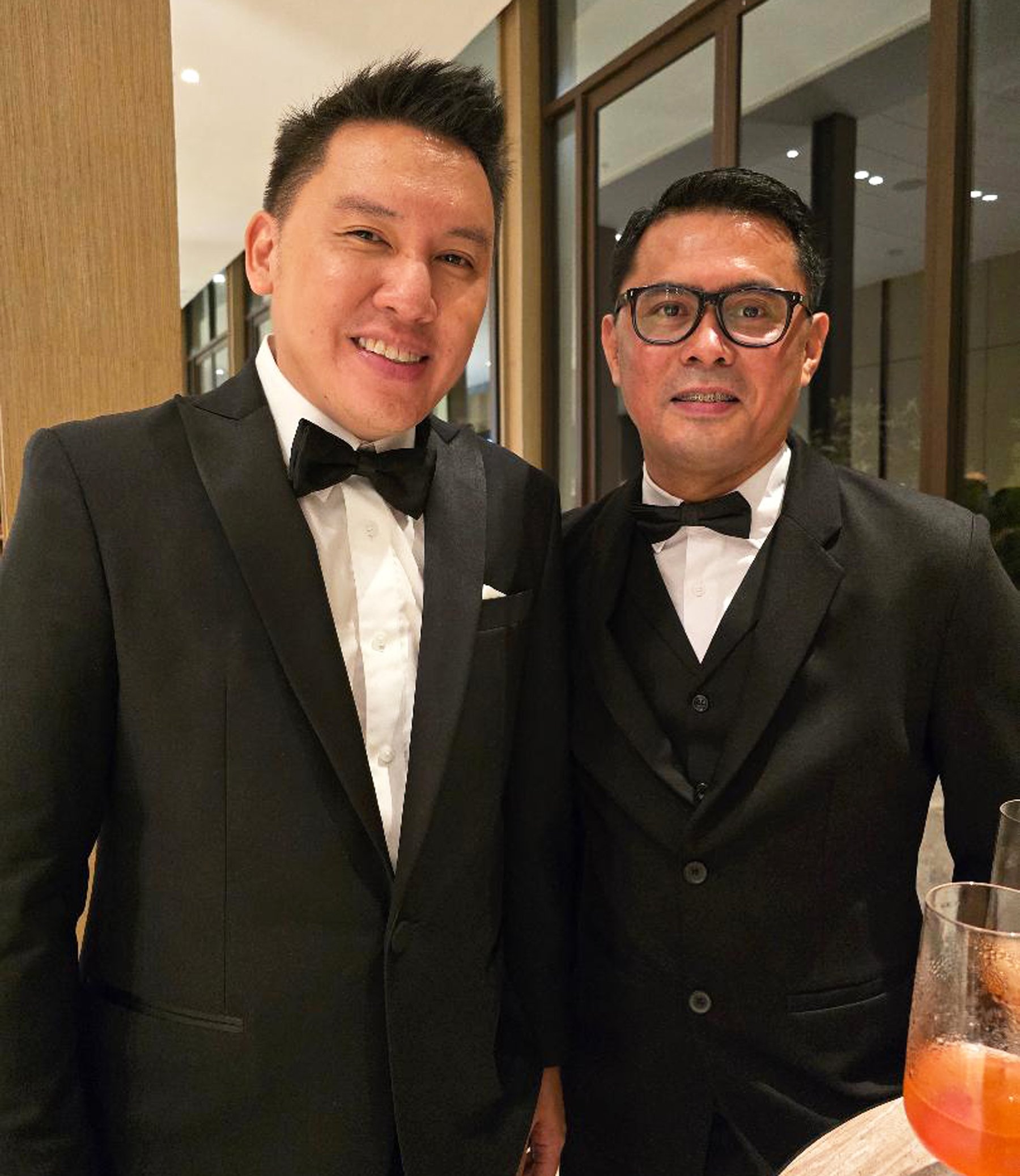 Plantation Bay Resorts general manager Brian Noel and chef Lee Ramas.