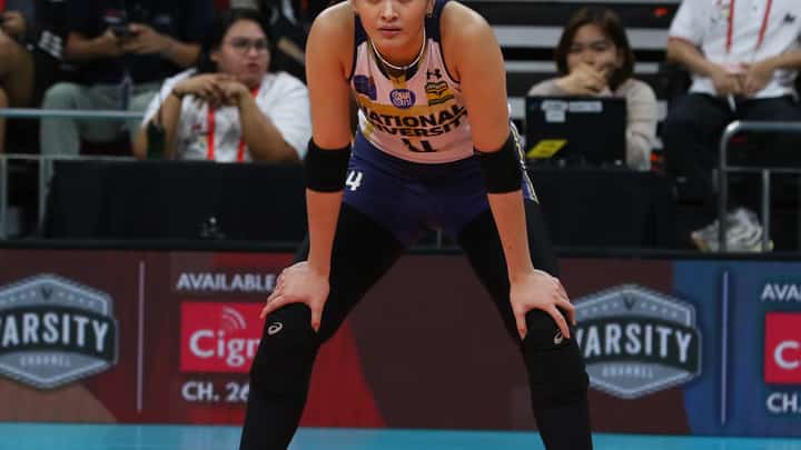 Bella Belen insists National University is far from satisfied in its ongoing campaign in the UAAP Season 86 women’s volleyball tournament.