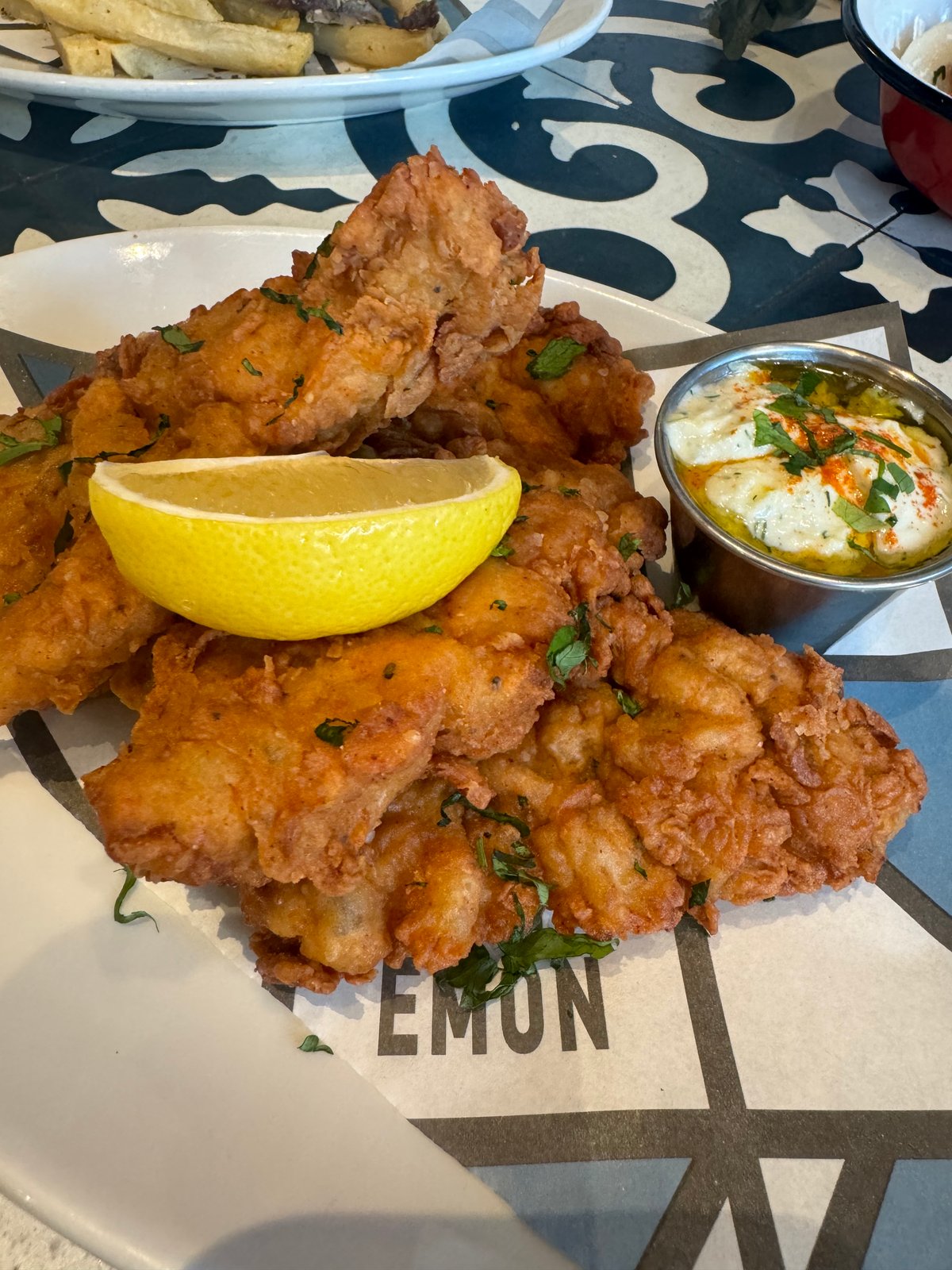 COUNTRY-style Fried Lamb.