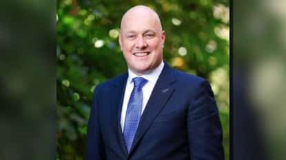 New Zealand Prime Minister Christopher Luxon