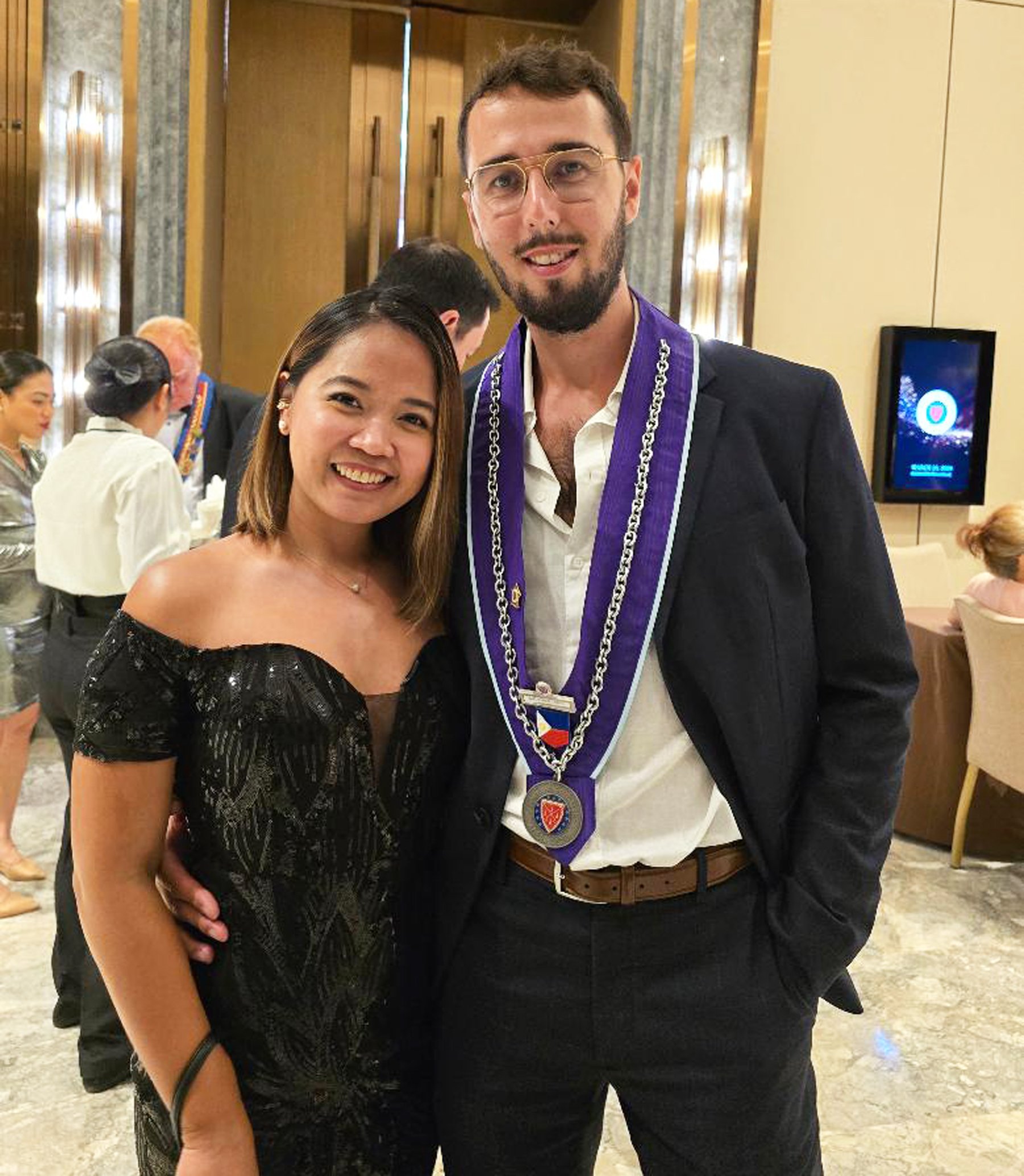 Jonie Reyes and Gauthier Carol.