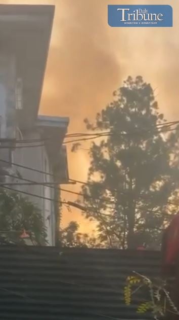 Blaze in Baguio City