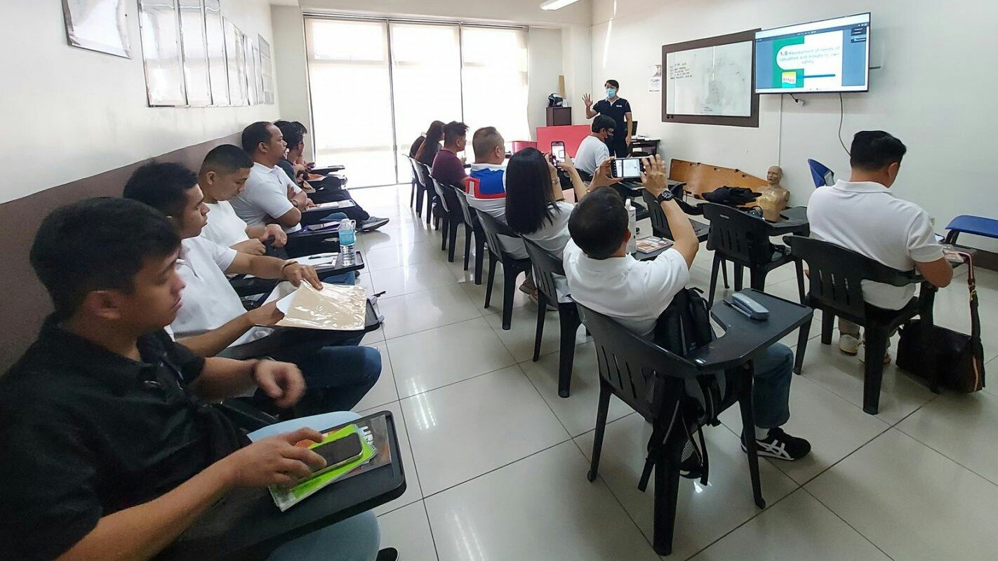 BI personnel undergo training to enhance maritime safety skills