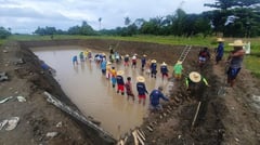 Water harvesting system in Quezon up