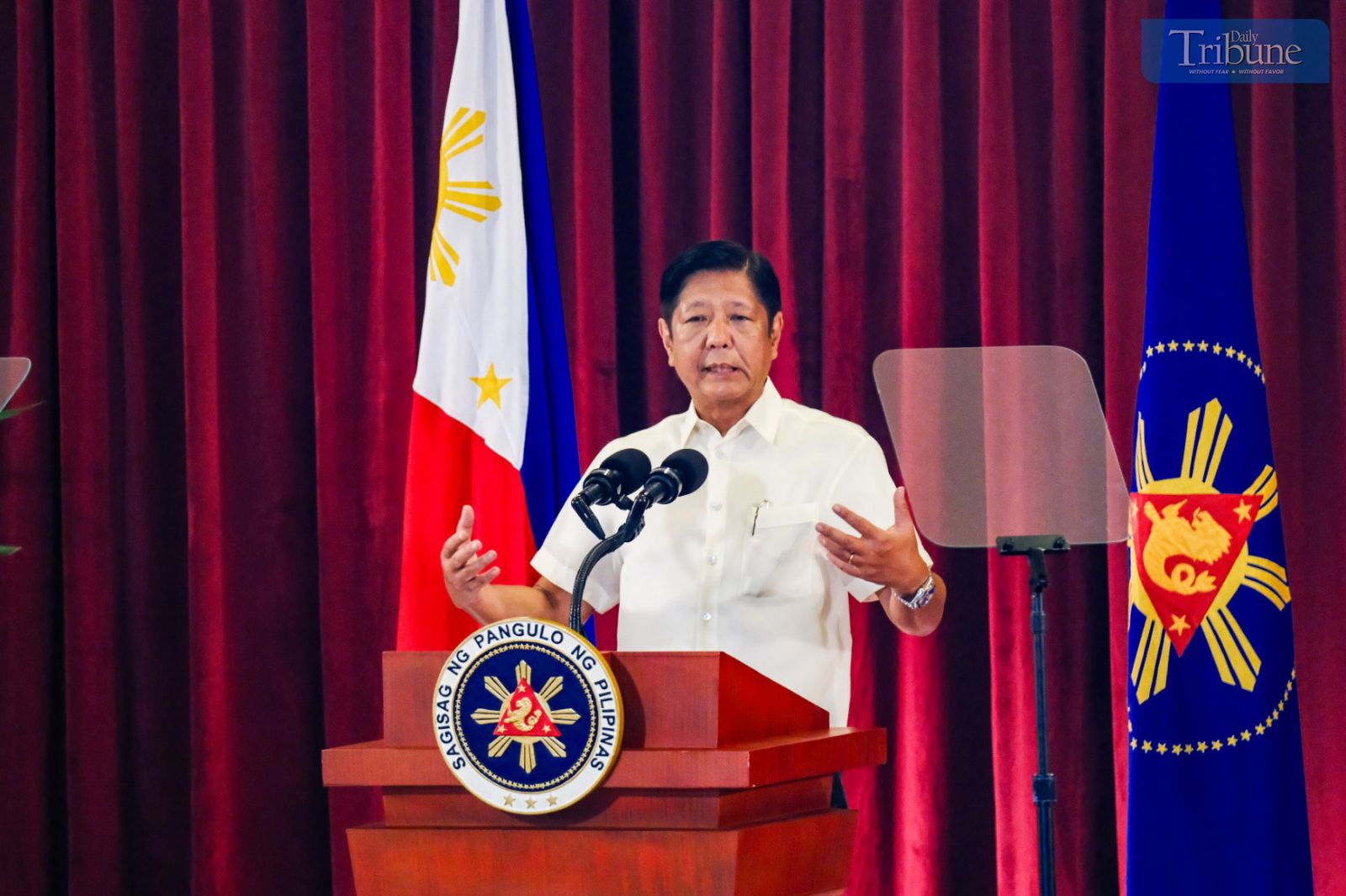 BBM departs for Washington