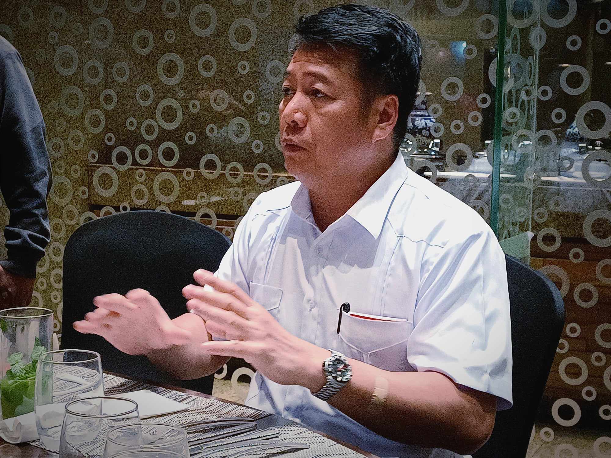 Former Customs commissioner Yogi Filemon Ruiz