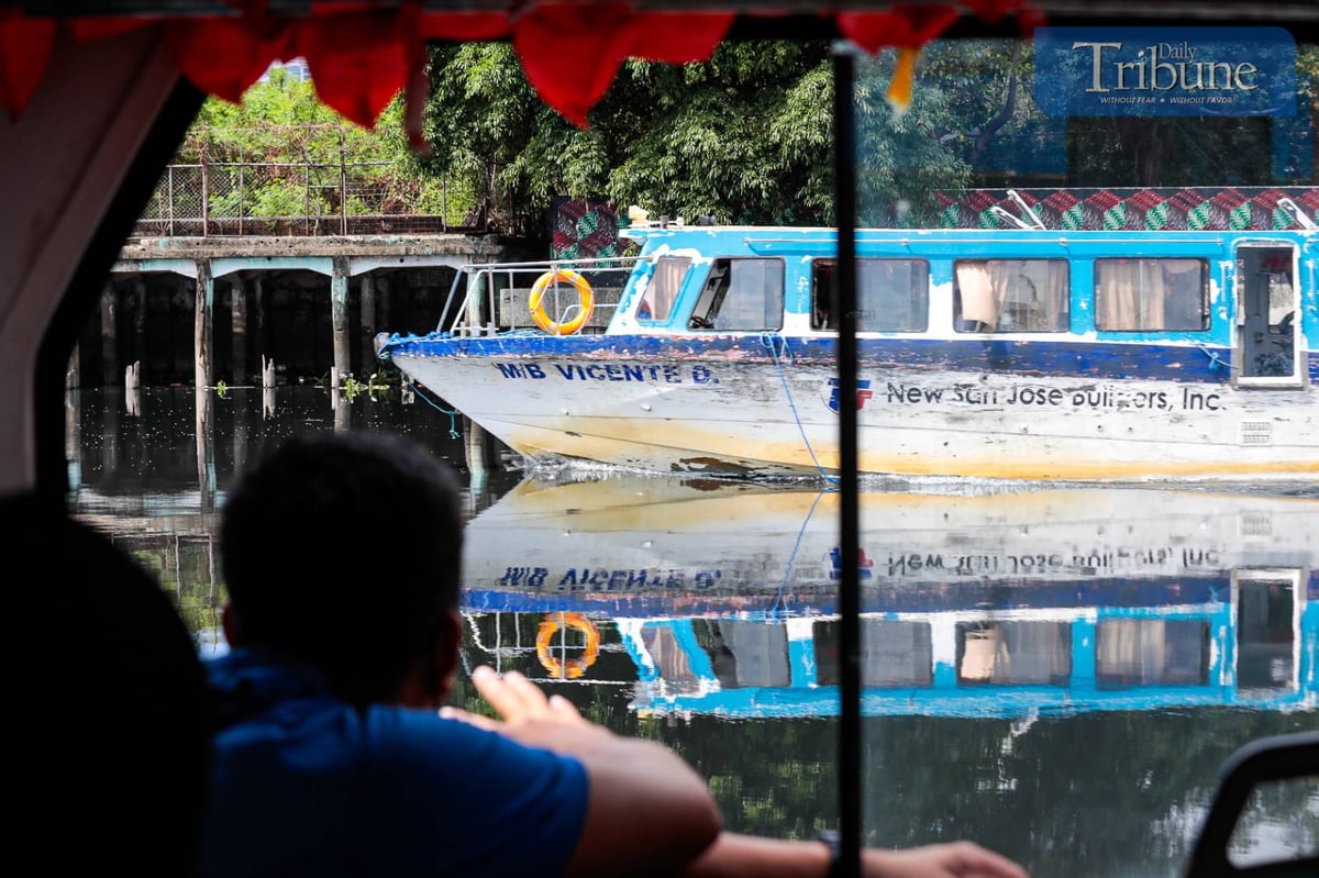 Ferry ride at Pasig River