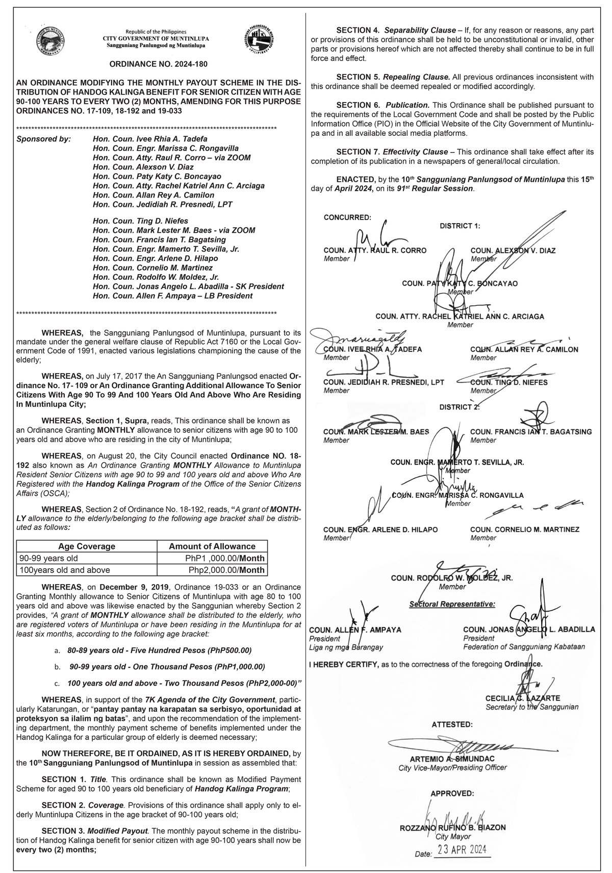 MUNTINLUPA 180