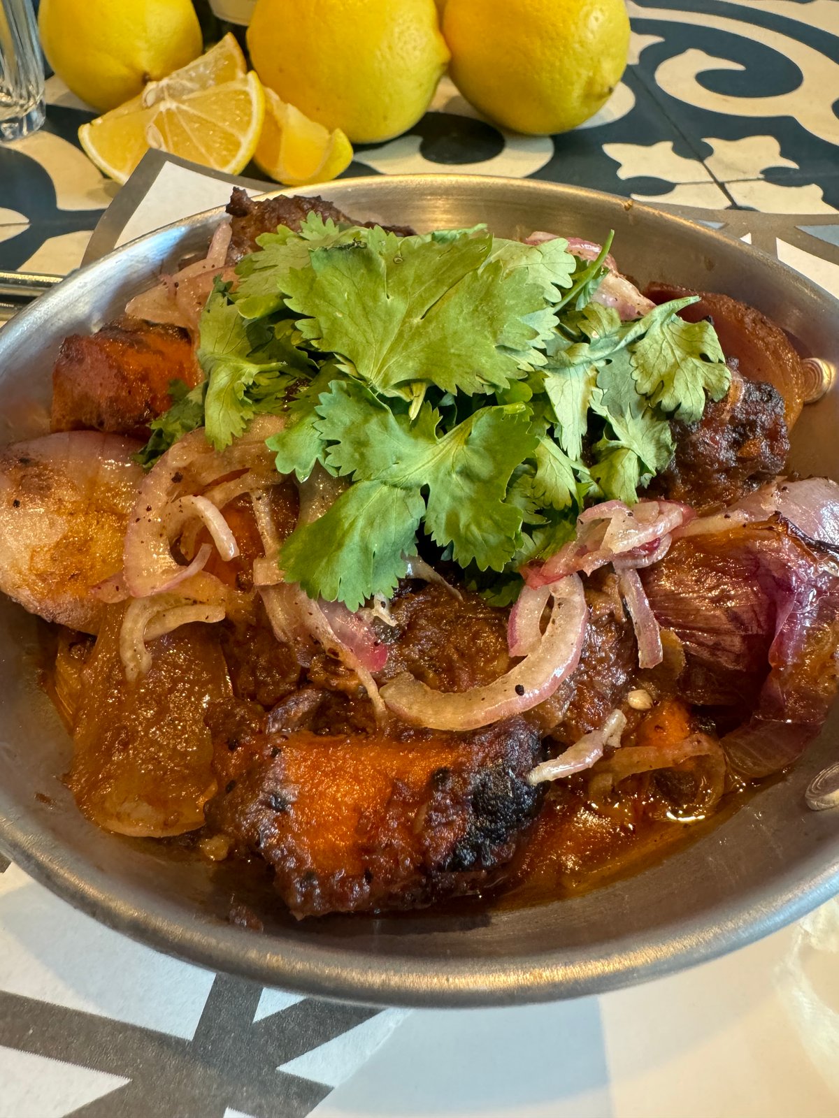 LOW and Slow Lamb stew.