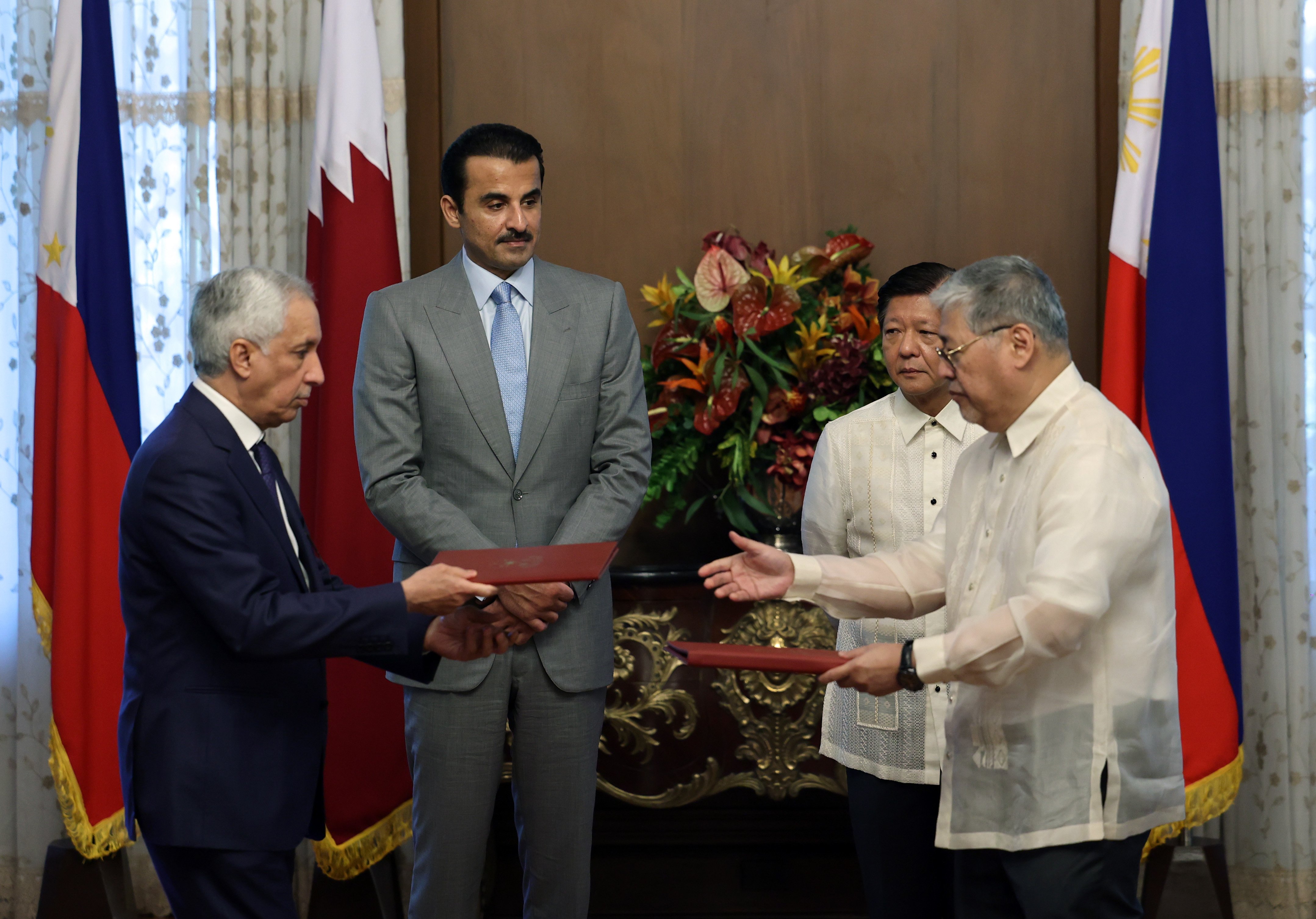Phl, Qatar sign MoA amid Emir’s visit