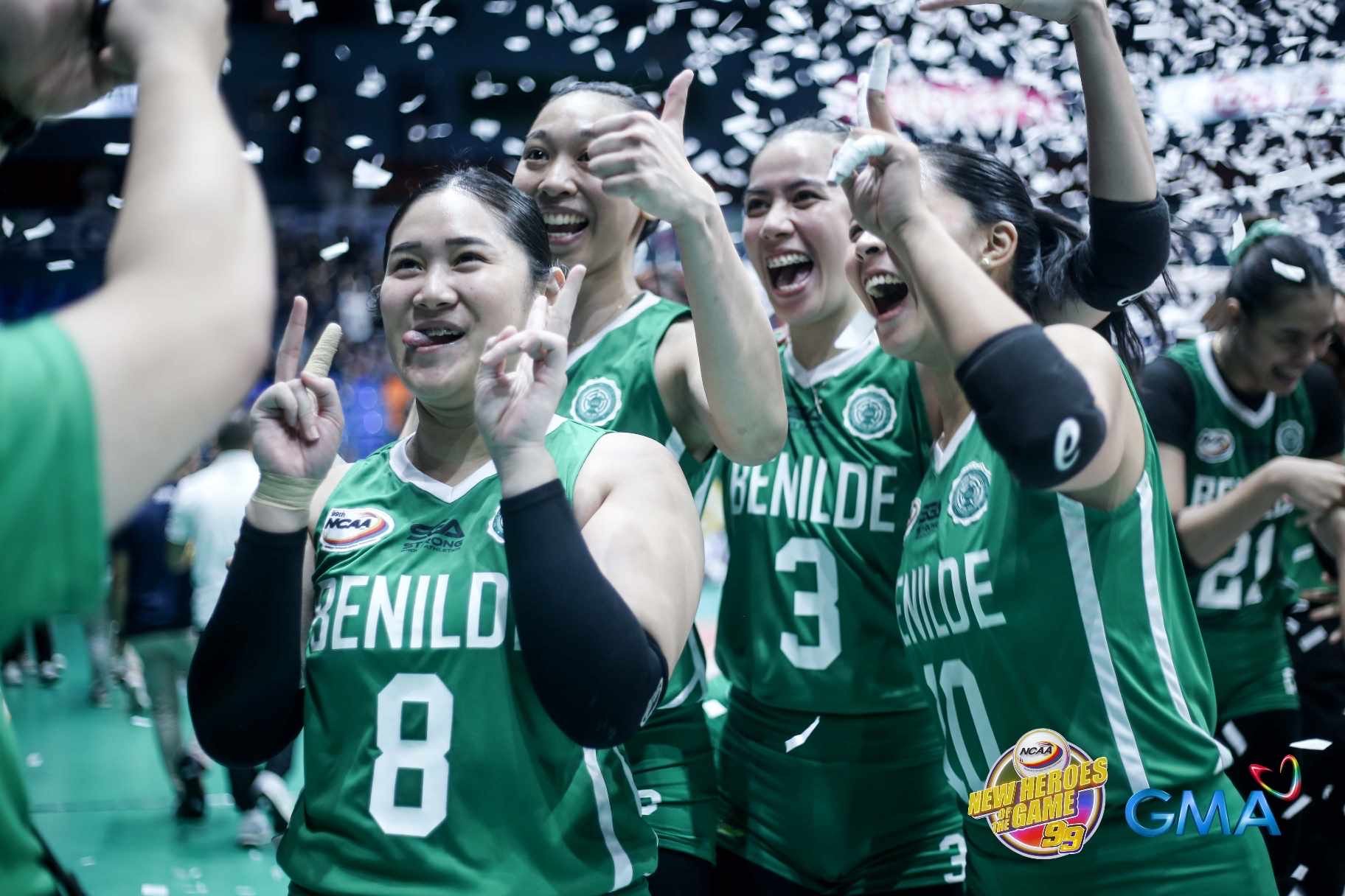 Benilde, Perpetual rule NCAA volleyball
