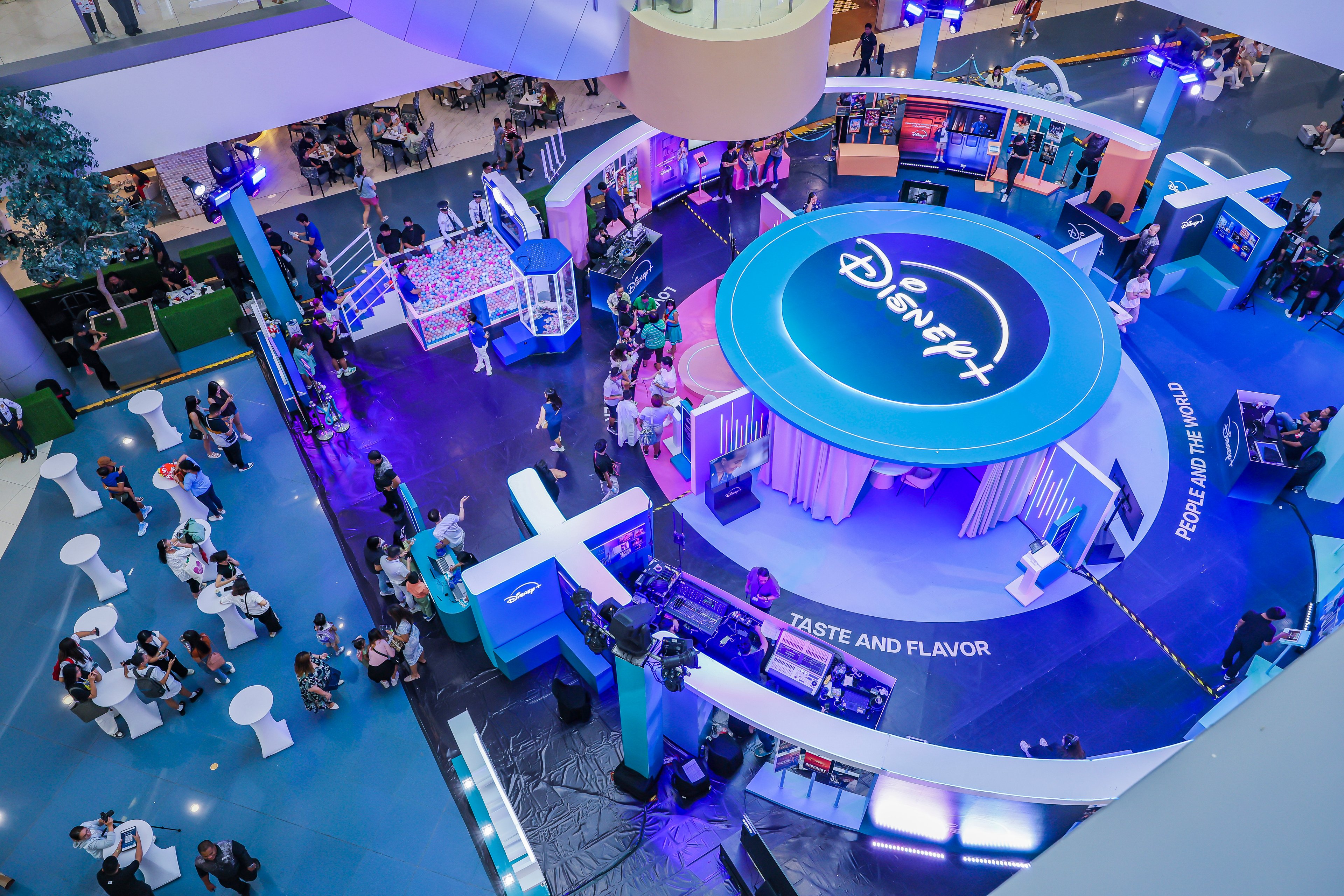 An immersive experience for DISNEY+ WATCHERS