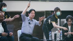 Taiwan's next president goes shrimp fishing with foreign guests