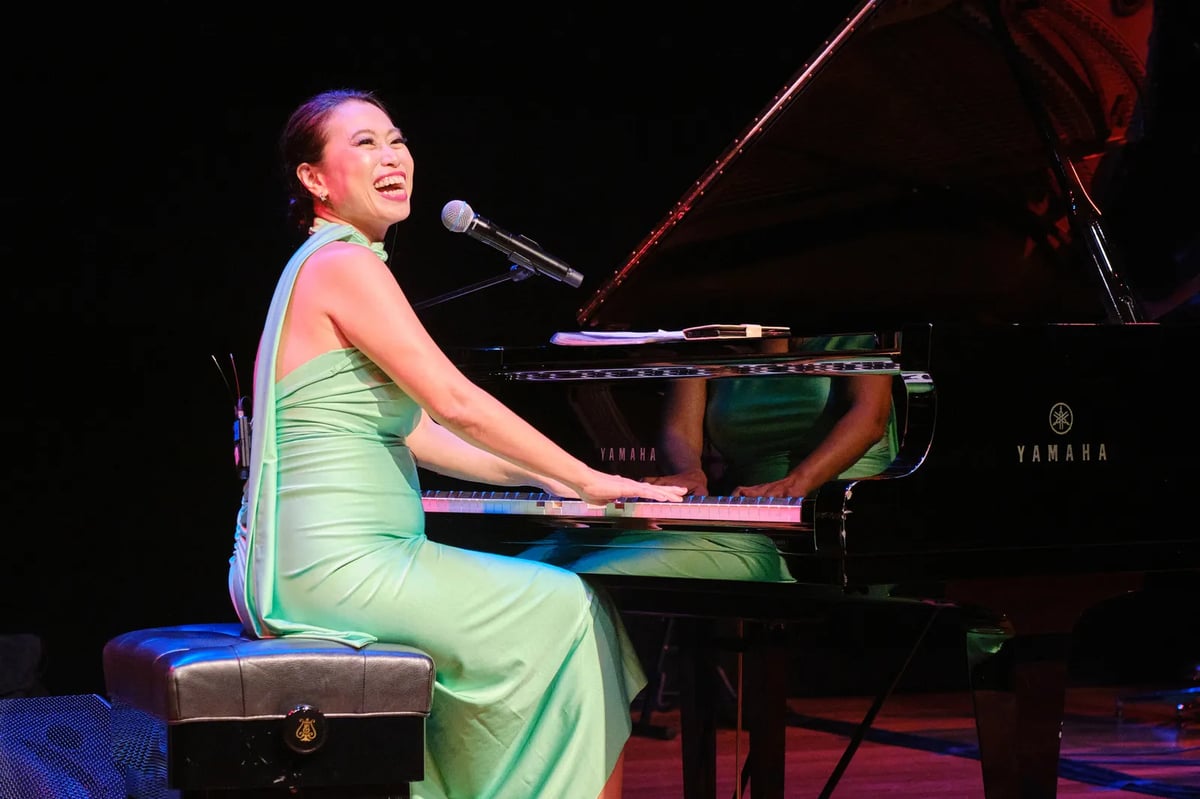 Singaporean jazz vocalist/pianist Michelle SgP (Poh) is being introduced by the Singaporean Embassy to Manila jazz aficionados.