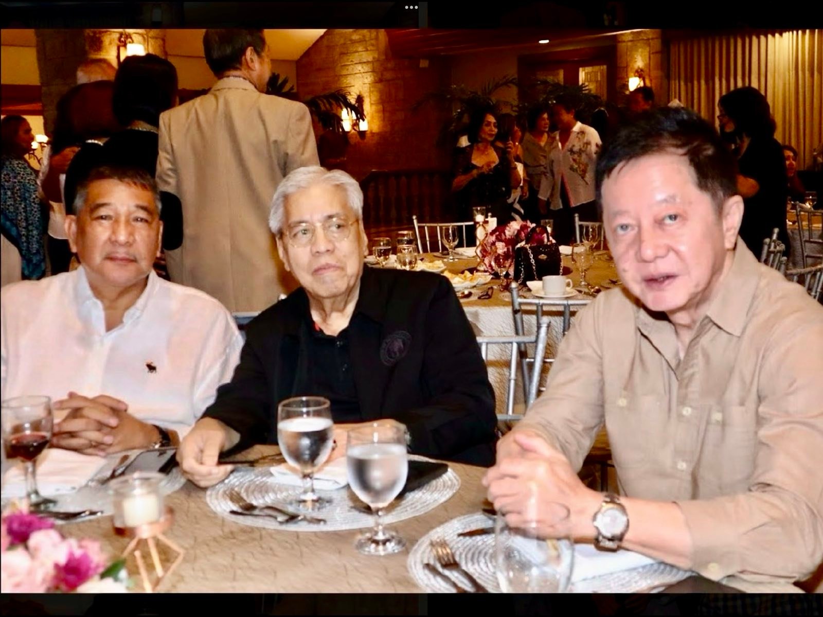 Edwin Javaluyas, Congressman Ordanes and Manny Santos.