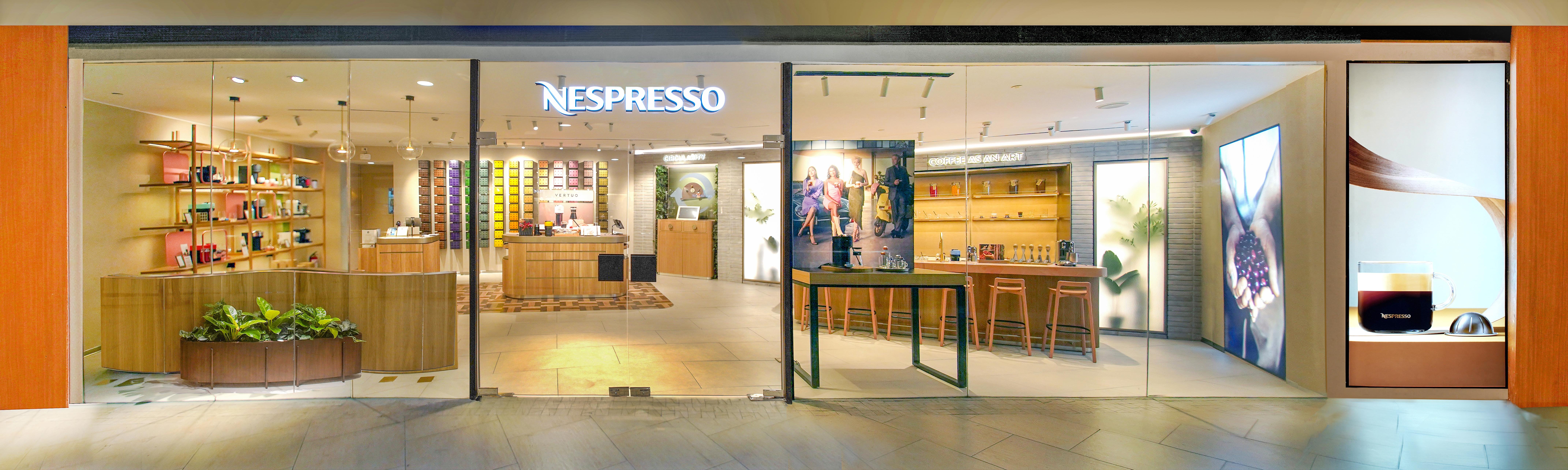 NESPRESSO Trinoma boutique.