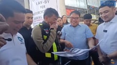 Quezon Avenue lay-by inspected
