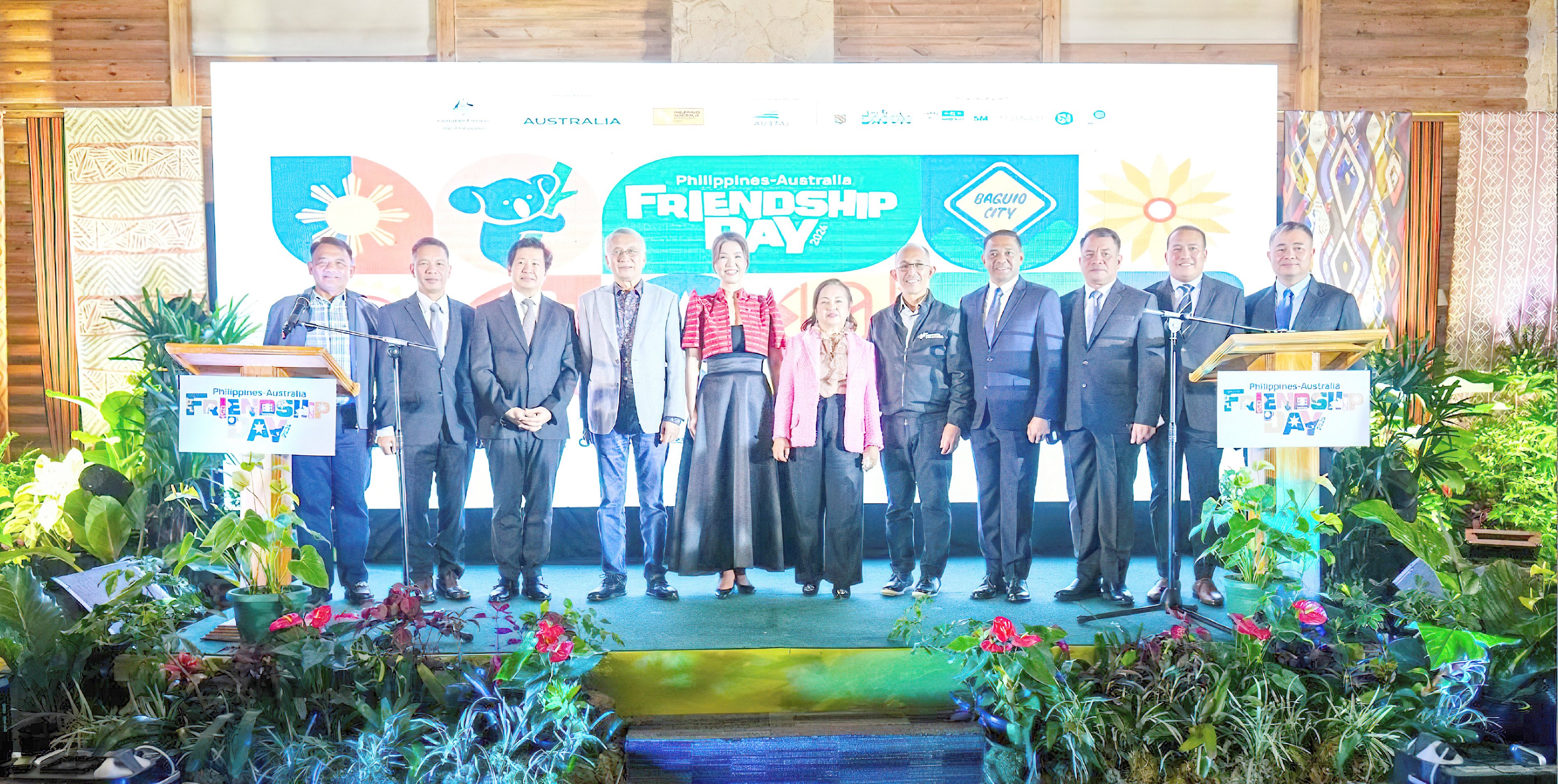 THE Friendship Day celebration in Baguio deepened defense and development cooperation, continuing shared efforts in agriculture research and collaborating on clean energy transition
between the Philippines and Australia.
