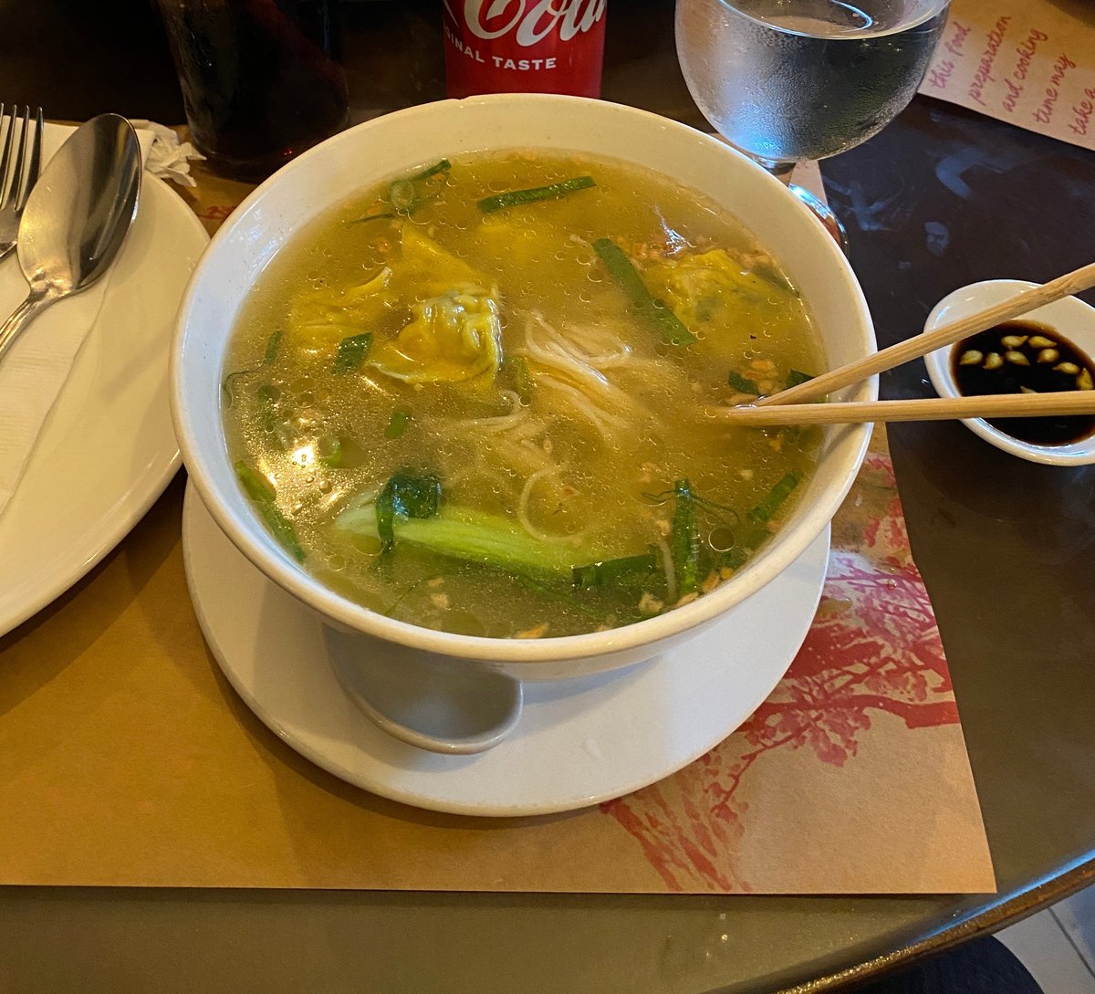 WONTON soup