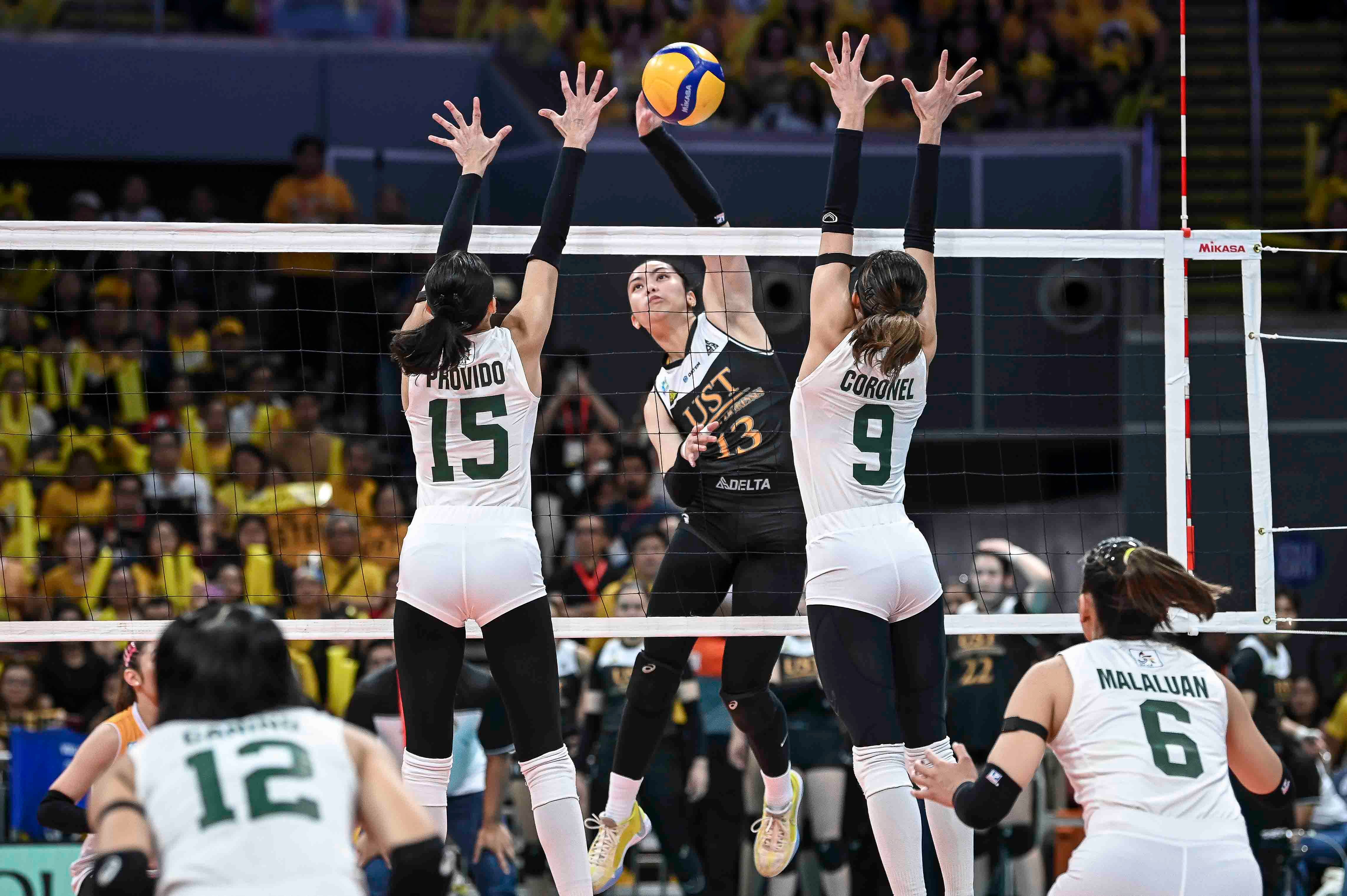 UST escapes La Salle in five-set thriller, advances to Finals  