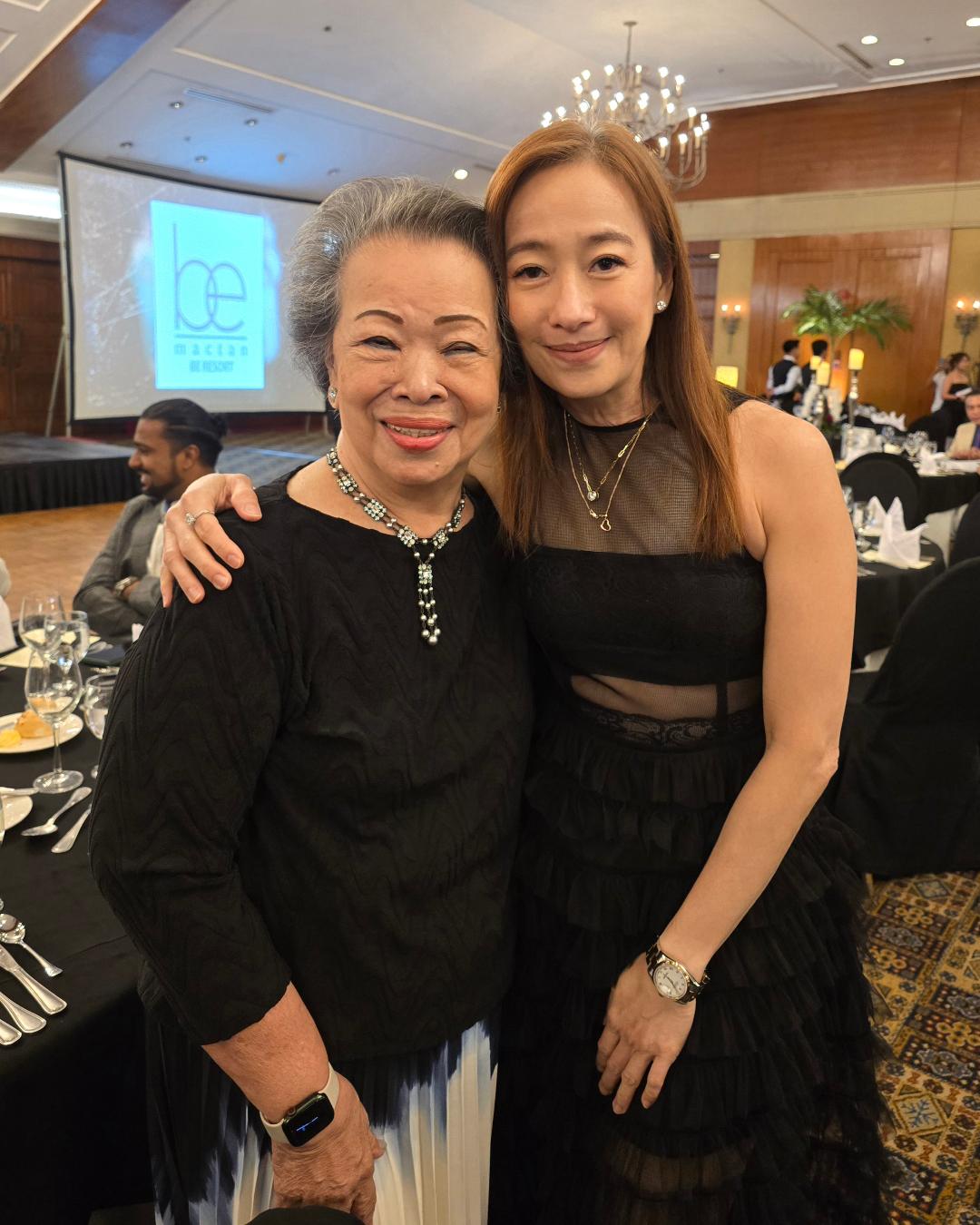 Arts Council president Vivina Chiu and Penny Ong, director.