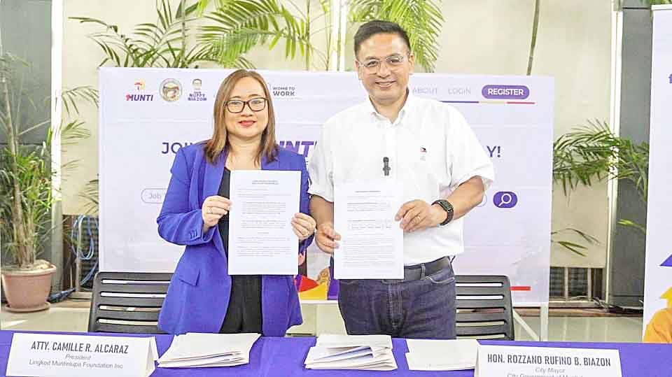 Munti bridges employment gaps thru online job portal
