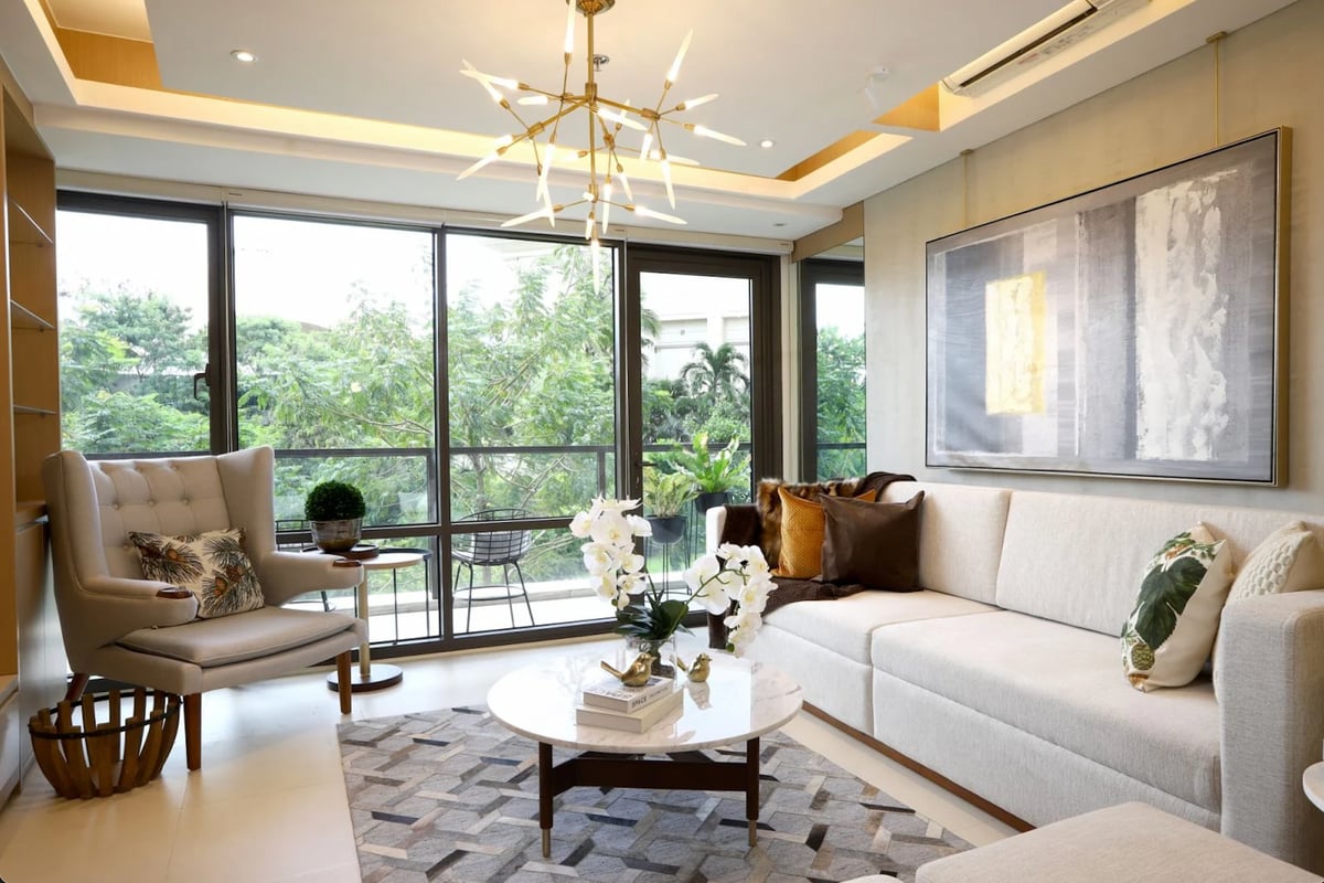 LIVING area.