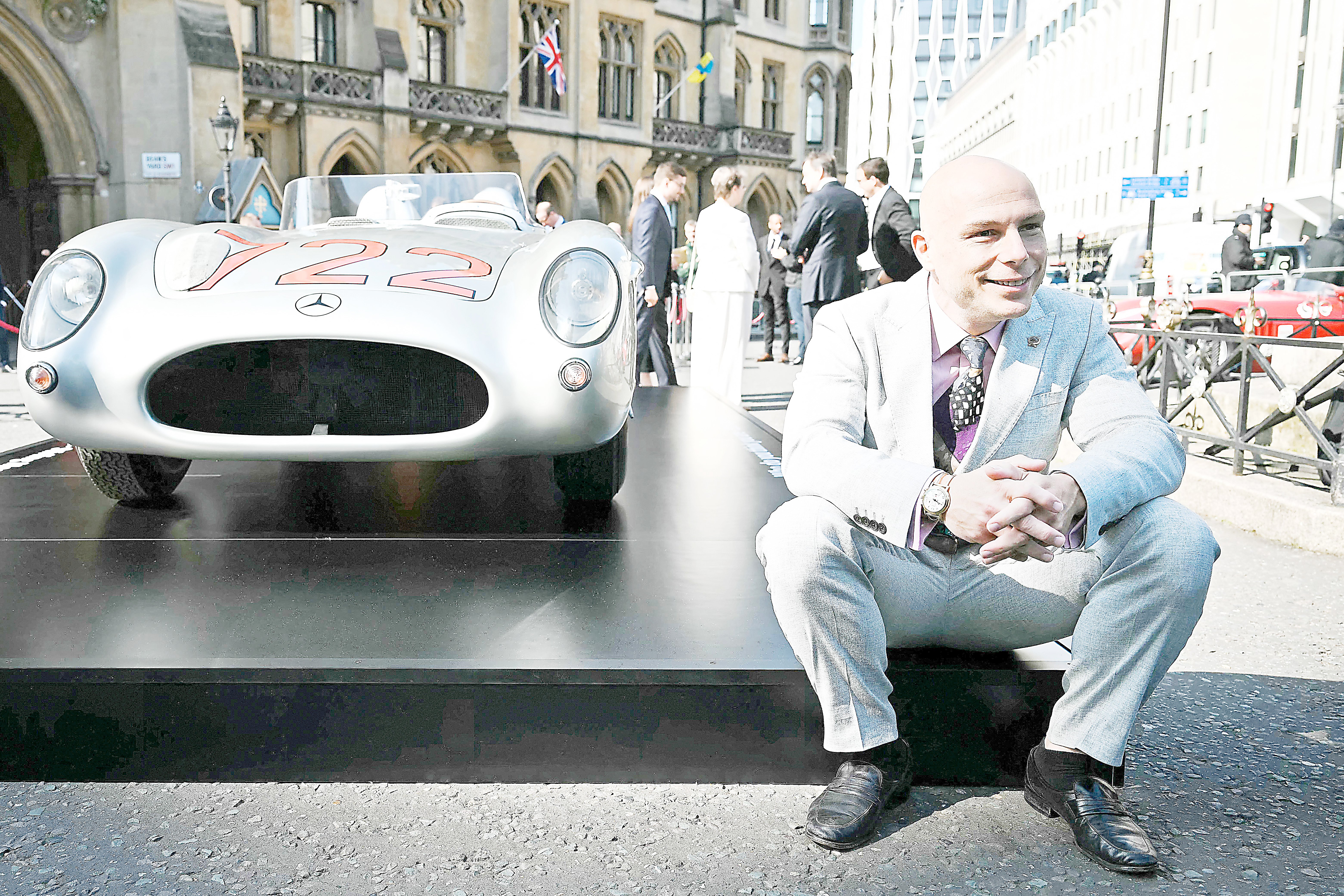 Cheers, tears for Stirling Moss