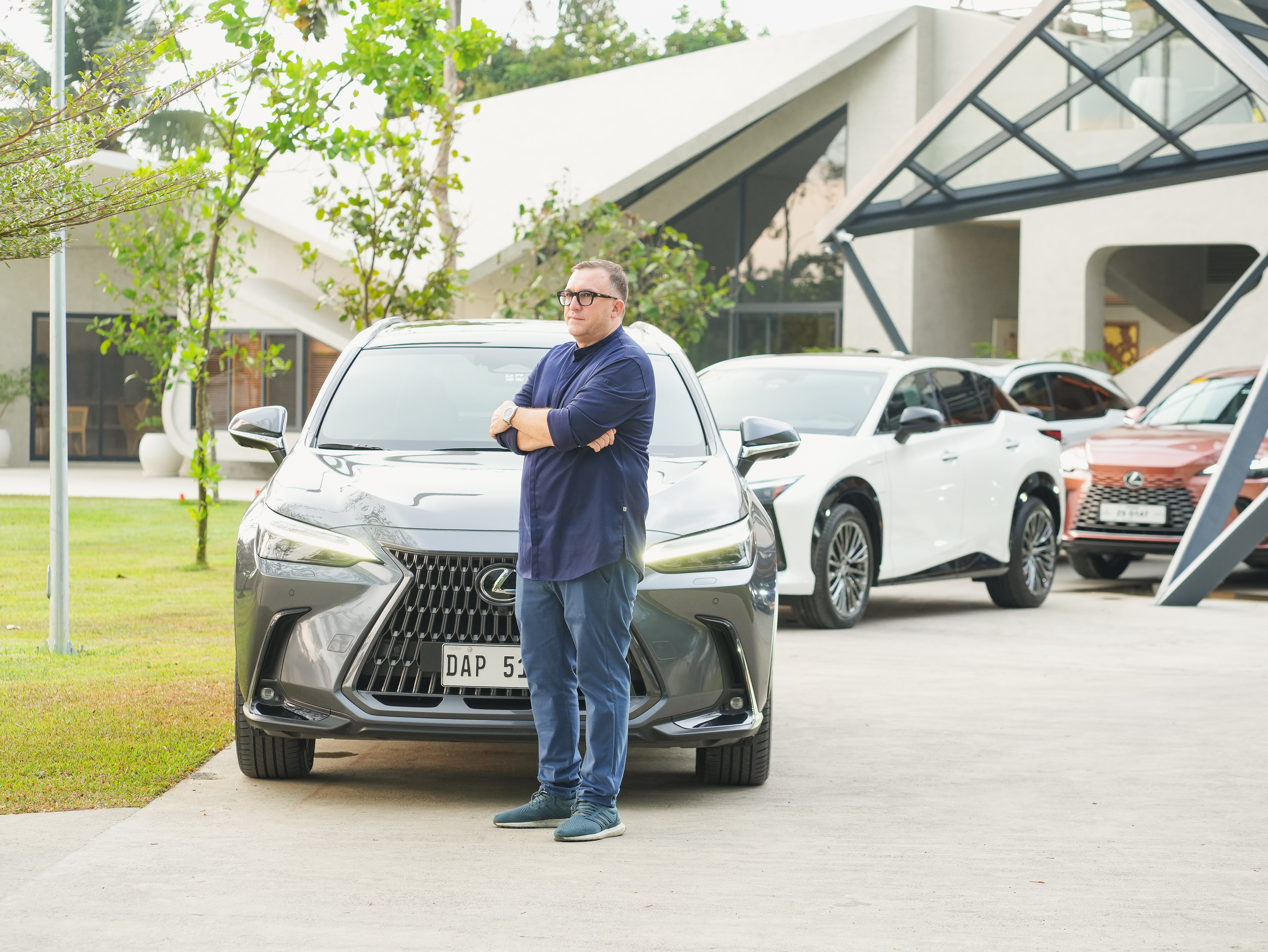 Chef Chele drives the future of food with the NX 350h Premier which boasts an ultrasmooth 2.5-liter, four-cylinder petrol engine with a powerful, self-charging electric motor to deliver 243 horsepower with maximum fuel efficiency.