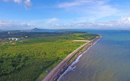 Tacloban shore protection nears completion
