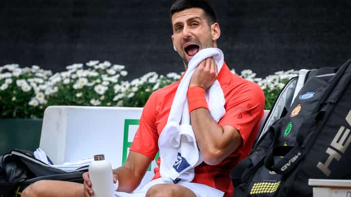 NOVAK Djokovic raises fears over his chances to defend his French Open title.