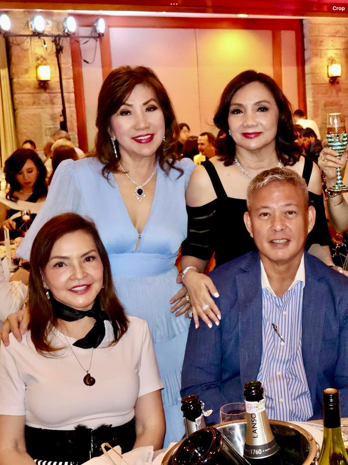 Milo Bondoc, David Lim, Connie Haw and Alice Samson (standing).