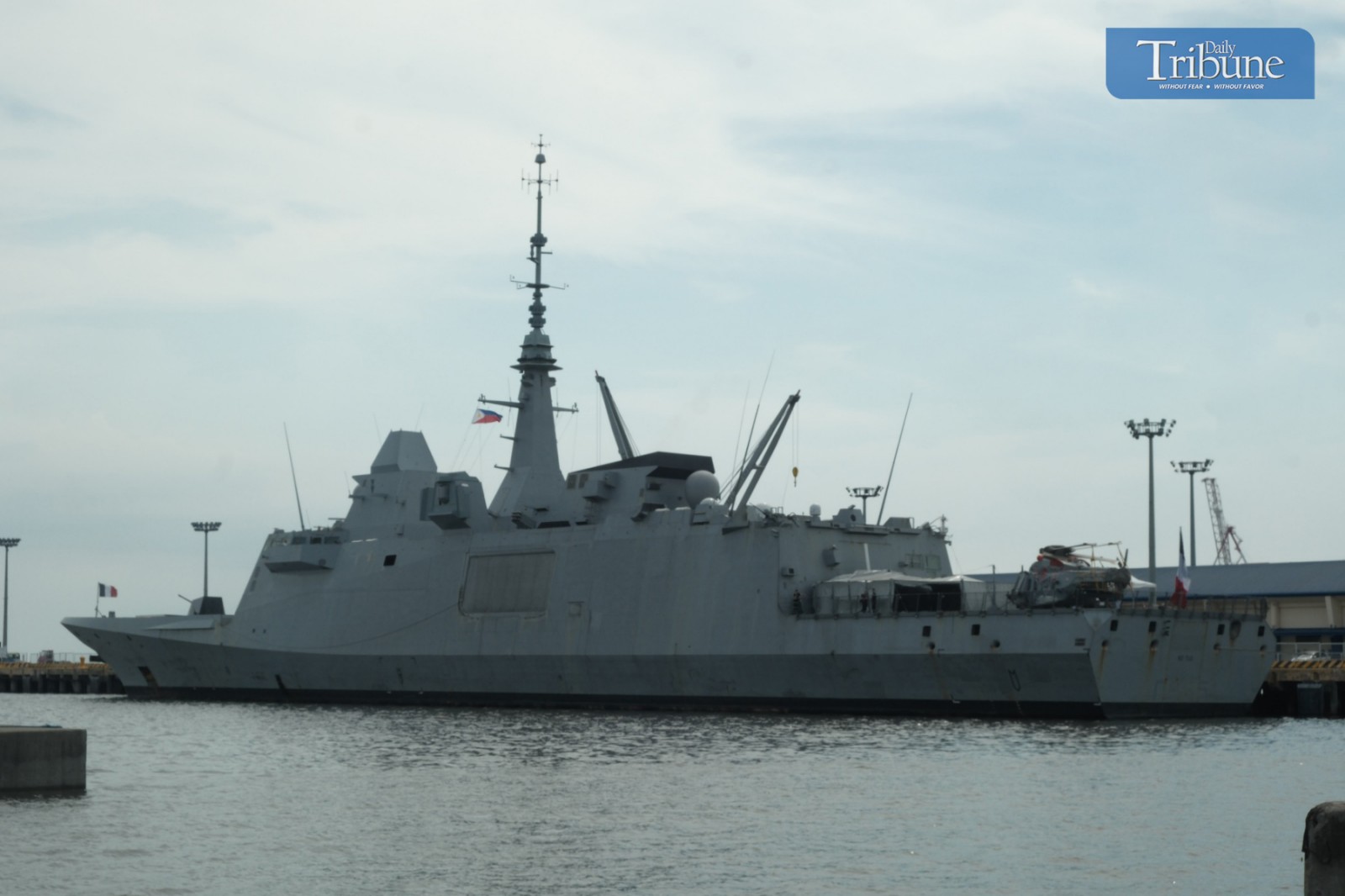 BRETAGNE ARRIVES IN MANILA 