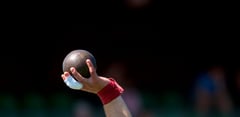 Shot putter Nieto sparkles