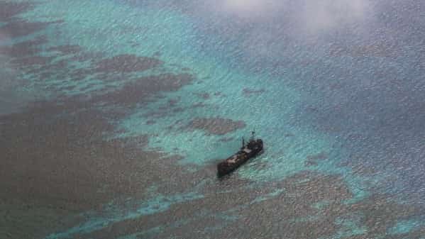 BRP Sierra Madre on Ayungin Shoal