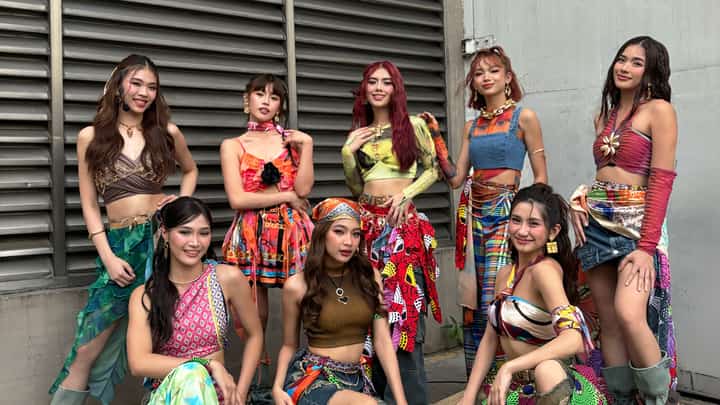 P-POP girl group BINI.