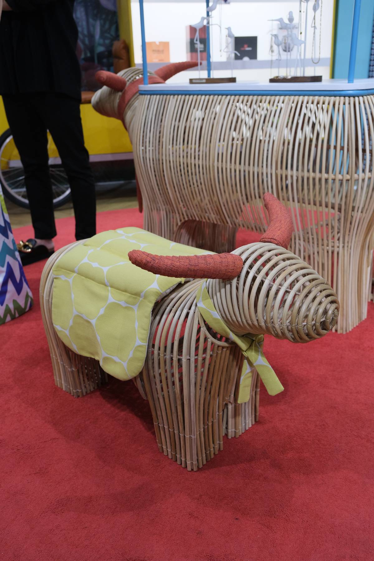 NATIVE rattan chair.